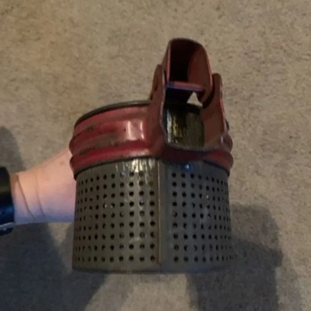 Vintage Potato Masher Ricer Metal Press